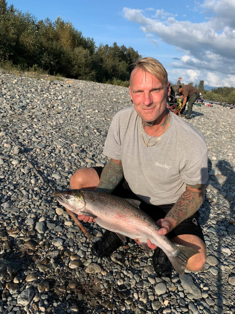 Fraser river shore fishing